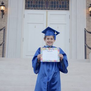 Silas' kindergarten graduation 2016