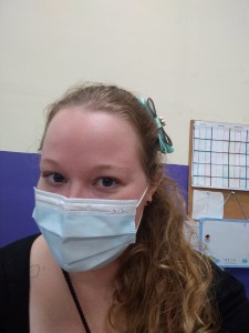 Masked for the well-being  of myself and my students!