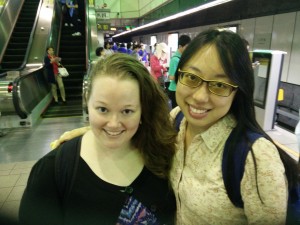 I was able to meet up with a close friend in Taipei!