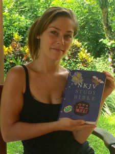 Charlene's new bible