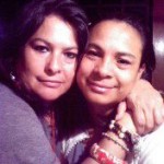 July with sister Rocio