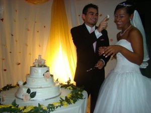 The Awesome Wedding Cake