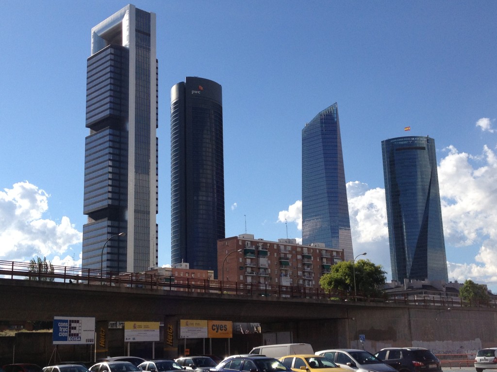 Cuatro Torres (Four Towers) is the area where we are staying.